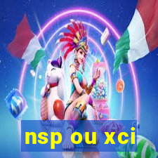 nsp ou xci